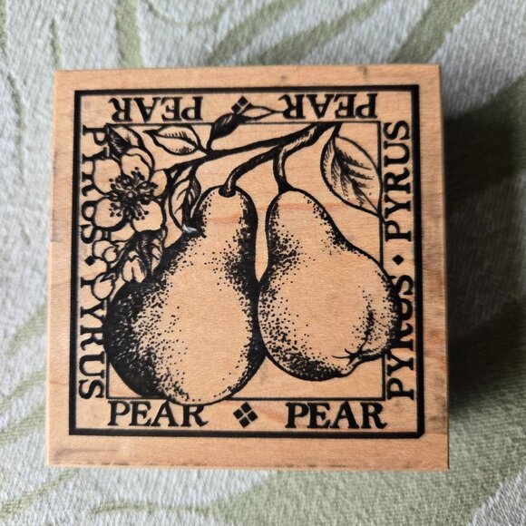 PSX Set of 3 Rubber Stamps- Fruit series - Picture 8 of 13
